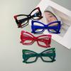 Oversized Cat Eye Glasses Women  New Blue Light Blocking Non-prescription Eyeglasses Fashion Butterfly Shaped Eyewear