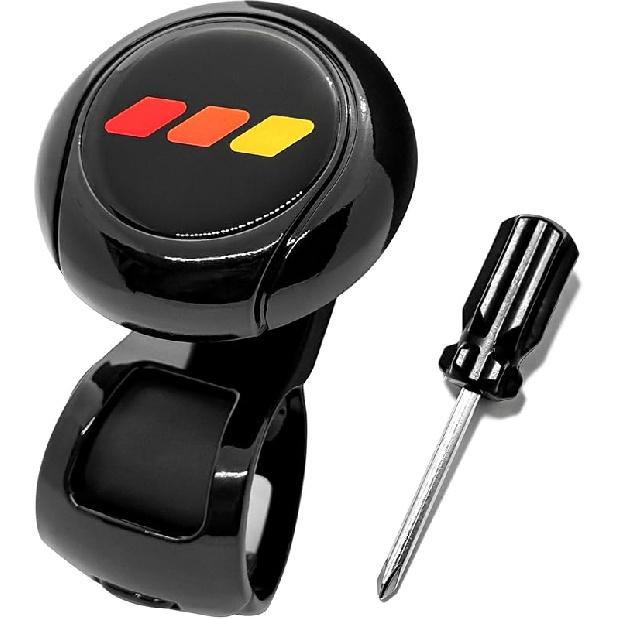 Cute Footprint - Steering Wheel Knob Spinner, Universal Non-Slip - Fit For Cars, Trucks, Boats Rv Bus Tractor & More