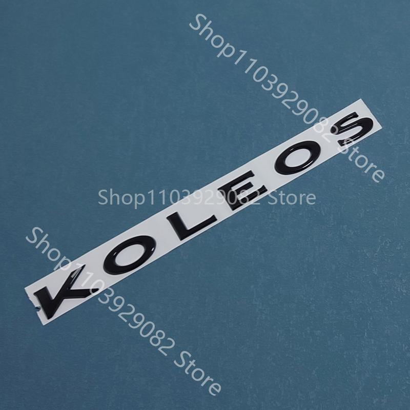 KOLEOS KADJAR Letter Word Badge Sticker Rear Trunk Hood Grille Logo Emblem Decal For Renault Car Accessories