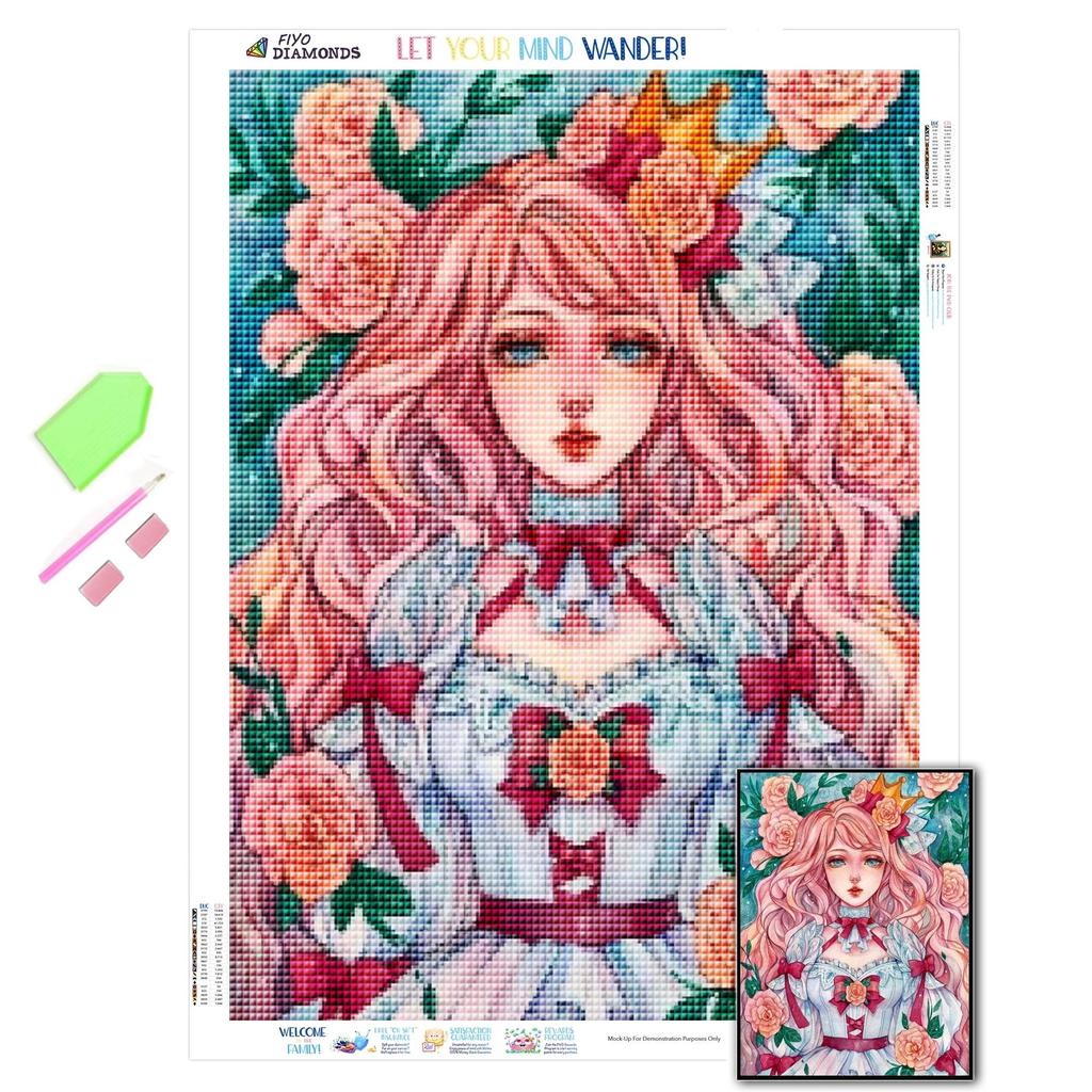 Diamond Embroidery Gothic Girl Full Square New Arrival 3D DIY Diamond Painting Landscape Beautiful Picture of Rhinestone Wall Art