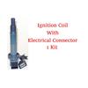 Ignition Coil W/Connector Fits:Lexus Pontiac Scion Toyota L4 2.0L 2.4L