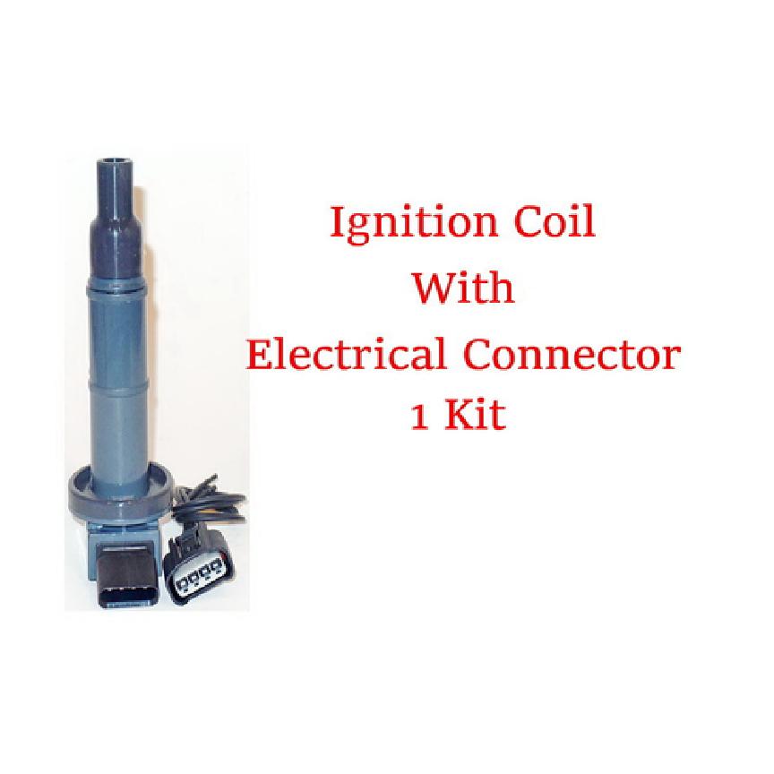 Ignition Coil W/Connector Fits:Lexus Pontiac Scion Toyota L4 2.0L 2.4L