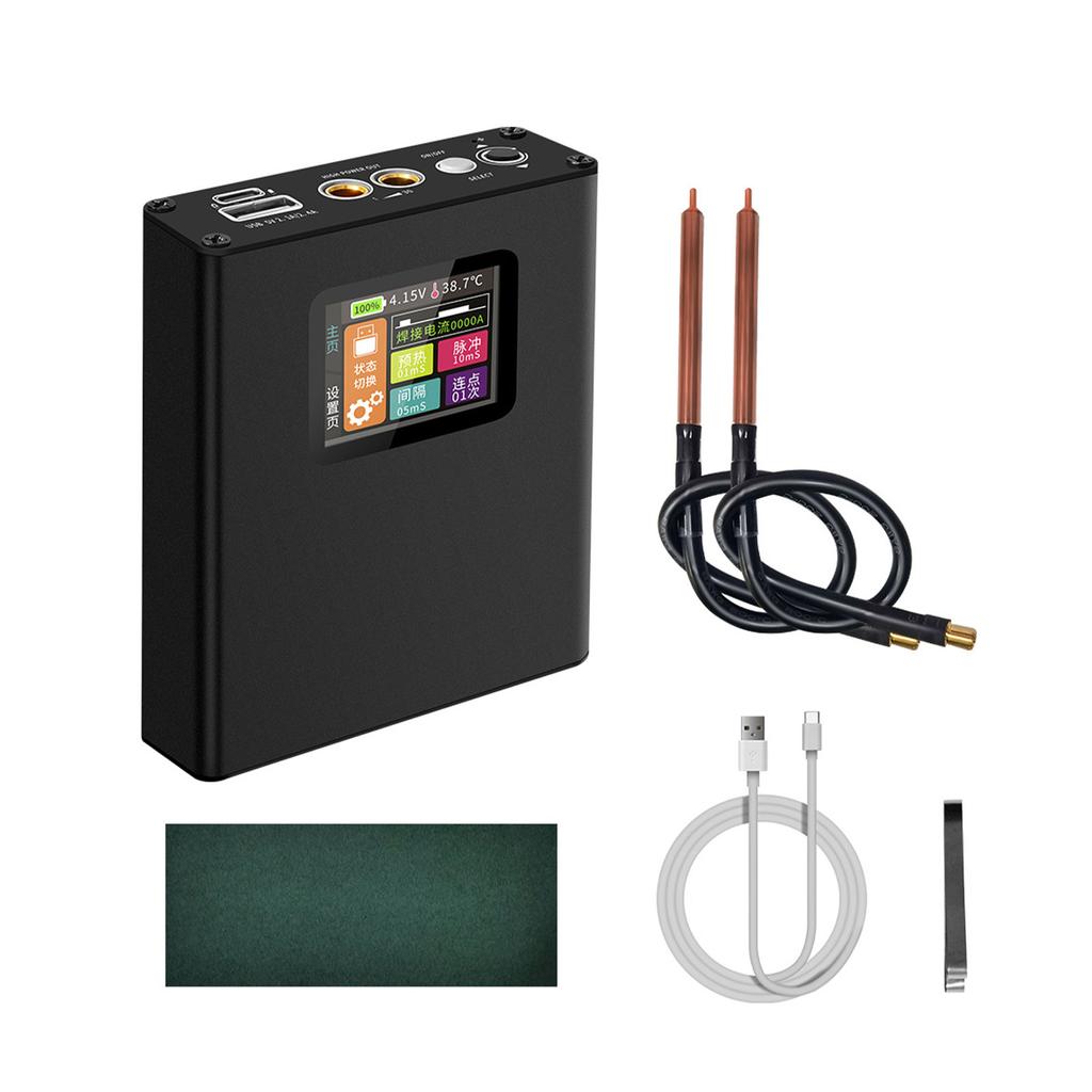 ABS Lightweight Welding Machine With Portable Power Bank Function Easy To Carry Spot Welder Diy Kit As shown