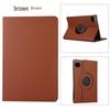 Xiaomi 6 Tablet 11-inch Rotating Smart Sleep Cover, Fits Redmi 10.6, Litchi Leather