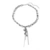 Sexy Breast Chain Multilayer Rhinestone Tassel Bust Bohemian Beach Wind Body Chain Necklace Seaside Photo