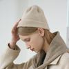 Melikub Cashmere Unisex Basic Beanie_Ivory