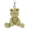 Apricot Lamb Velvet Frog Cute Soft Keychain Plush Perfect for Boys and Fits Kids Backpacks and 15cm Toy, Girls, Purses,