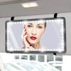 Car Vanity Mirror Touch Screen Capacitive Lighting Adjustment Car LED Cosmetic Mirror for Makeup