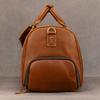 High Quality Men Leather Travel Duffle Bag Cow Leather Men's Weekender Bags Real Cowskin Leather Handbags For Travelling Outdoor