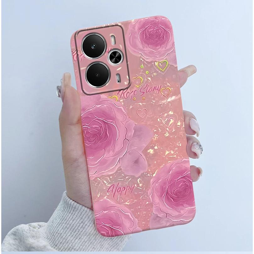 For Realme 14 5G Case RMX5075 Hot Cute Cartoon Panda Cover Soft Silicone Phone Case For Realme 14T Realme14 T 5G Back Cover Bags