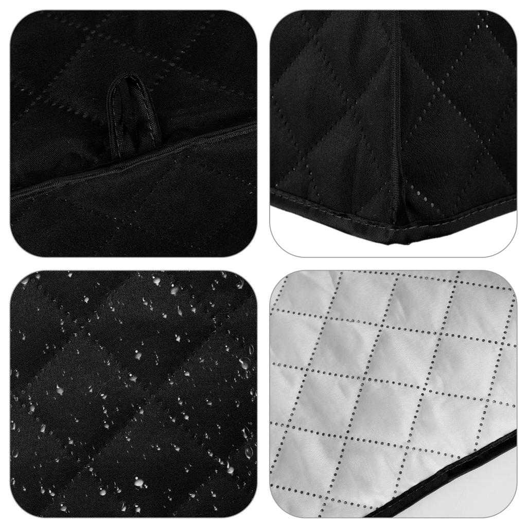Toaster Cover Washable Bread Maker Protective Cover Dust-Proof Toaster Machine Cover 11.5x8x8 Inches for 2-Slice Toaster Kitchen