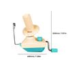 Yarn Winding Machine Practical Small Manual Skein Machine Portable Hand Operated Lightweight Low-noise Sewing Accessories