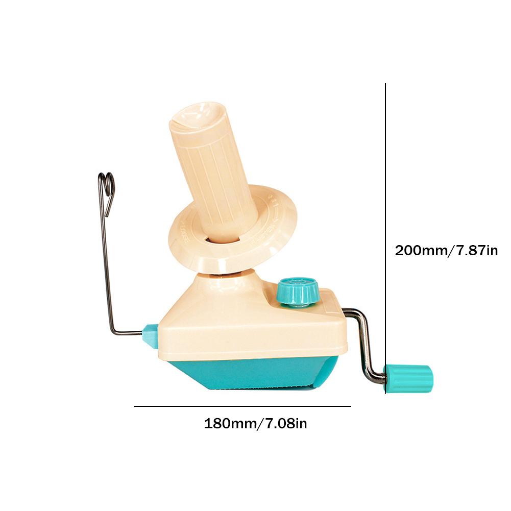 Yarn Winding Machine Practical Small Manual Skein Machine Portable Hand Operated Lightweight Low-noise Sewing Accessories