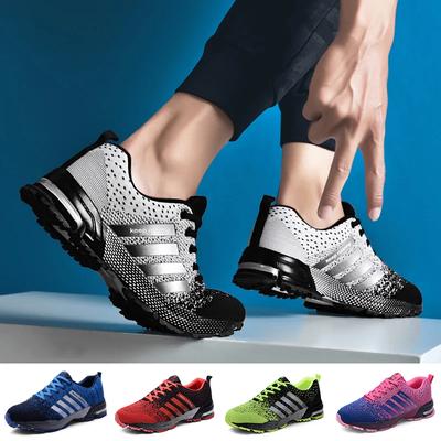 Tênis Masculino Moda Marca de Luxo Verão 2025 Alta Qualidade Casual Malha Respirável Tênis de Corrida Feminino Leve Tênis Esportivo para Corrida Plus Size