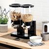 Sturdy Food Dispenser with Sealed Lids Designs for Dry Goods Storage Preservation