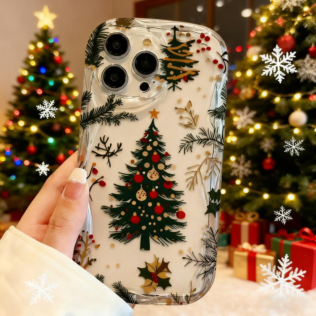 

Phone Case For Xiaomi Redmi 14C 13C 12C 10C K50 K40 Note 14 13 12 11 10 9 9s Pro Plus 4G 5G Soft TPU Cover Happy Christmas Redmi Note 14 4G
