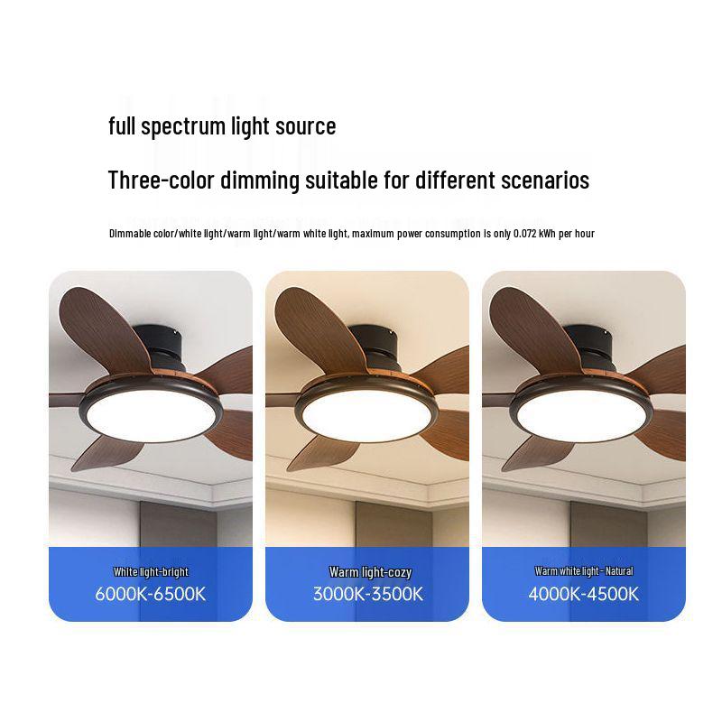 2024 High-Power Ceiling Fan with Integrated Chandelier for Bedroom, Dining, and Living Room