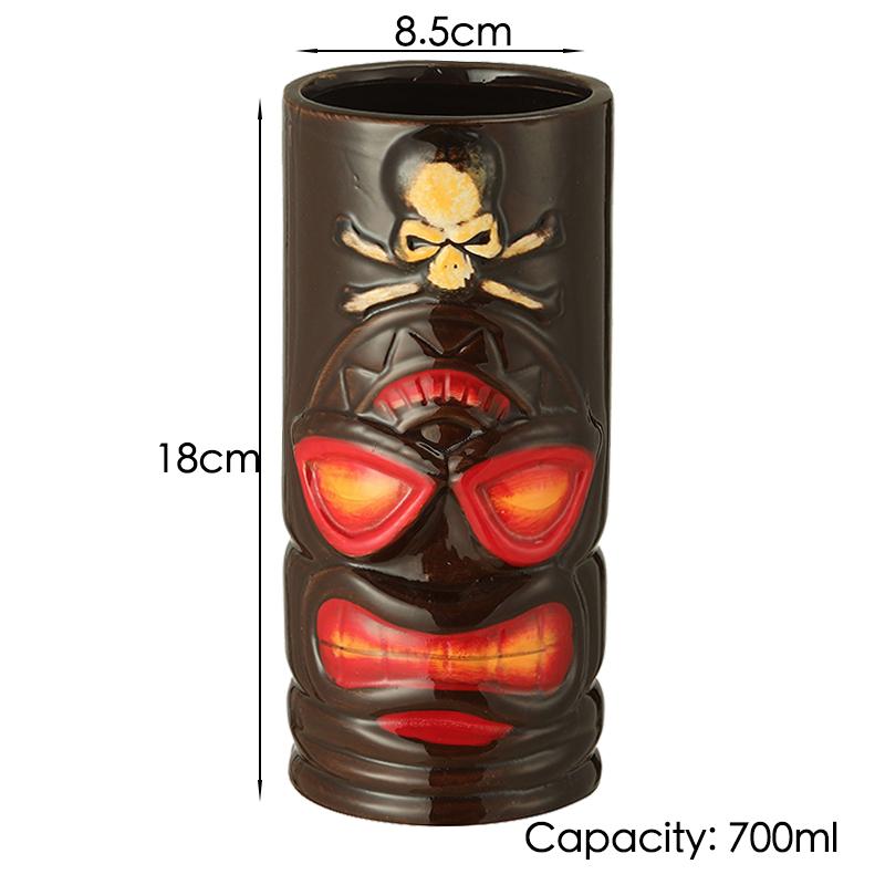 Tiki Mug Tiki Tumblers Ceramic Hawaiian Party Mugs Glasses