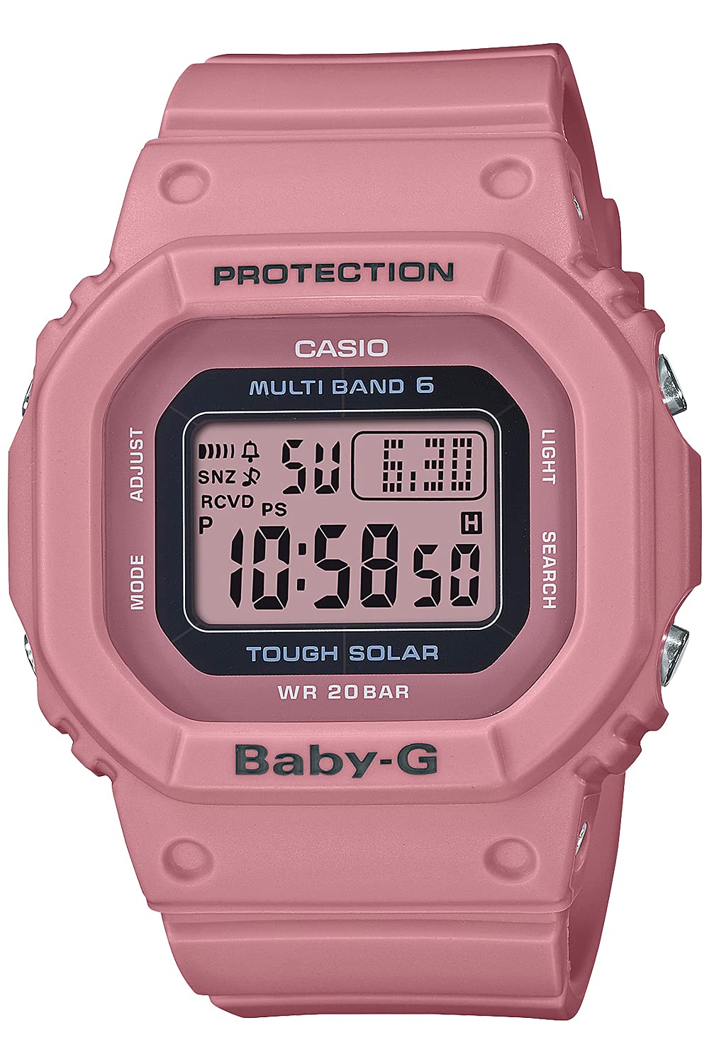 

Часы Babygie Watch Earth Color Tone Radio Solar Pink [Casio] [] BGD-5000UET-4JF женские
