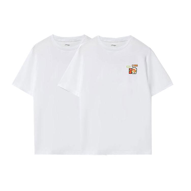 Li Ning Sports Fashion Collection T Shirt Unisex White AHSRB36-4