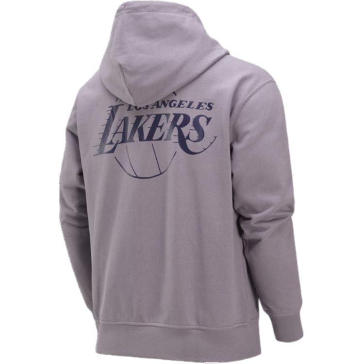 Jordan Courtside NBA Los Angeles Lakers Hoodie Comfortable Letter Sweatshirt Men hoodies Smoke-Purple FV8263-524