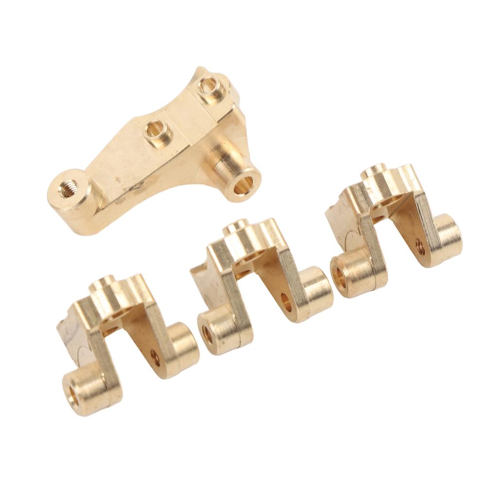Brass Front and Rear Axle Rod Lower Shock Mount for 820564 RC Crawler Car Upgrade Parts RC Link