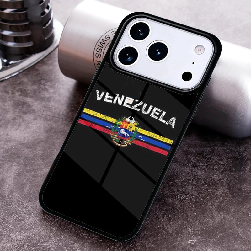 Flag of Venezuela Soft Phone Case for iPhone 17 16 15 Pro Max Air 14 13 12 11 Plus Shockproof Cover
