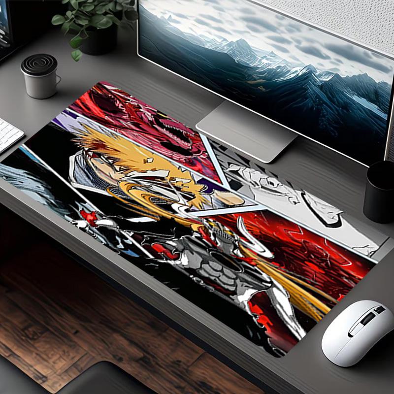 BLEACH Print Mouse Pad, for Keyboard Pad Laptop PC Mat for Office Home Use, Desk Decor, Perfect Birthday Gift for Gamers