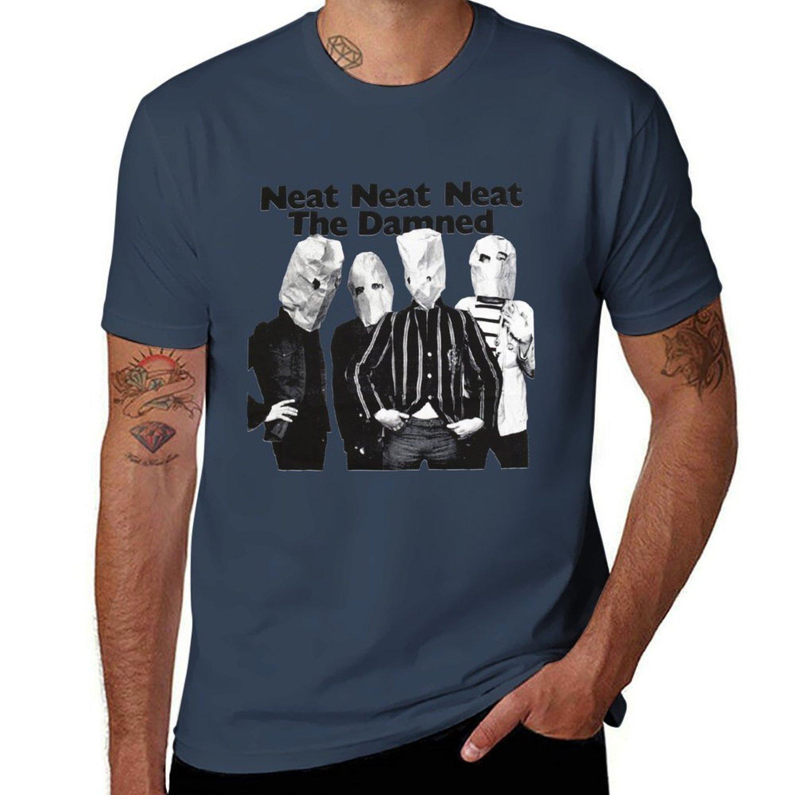 DISCONTINUED The Damned Neat Neat Neat TShirt Sporty Breathable Short Sleeve TShirt S