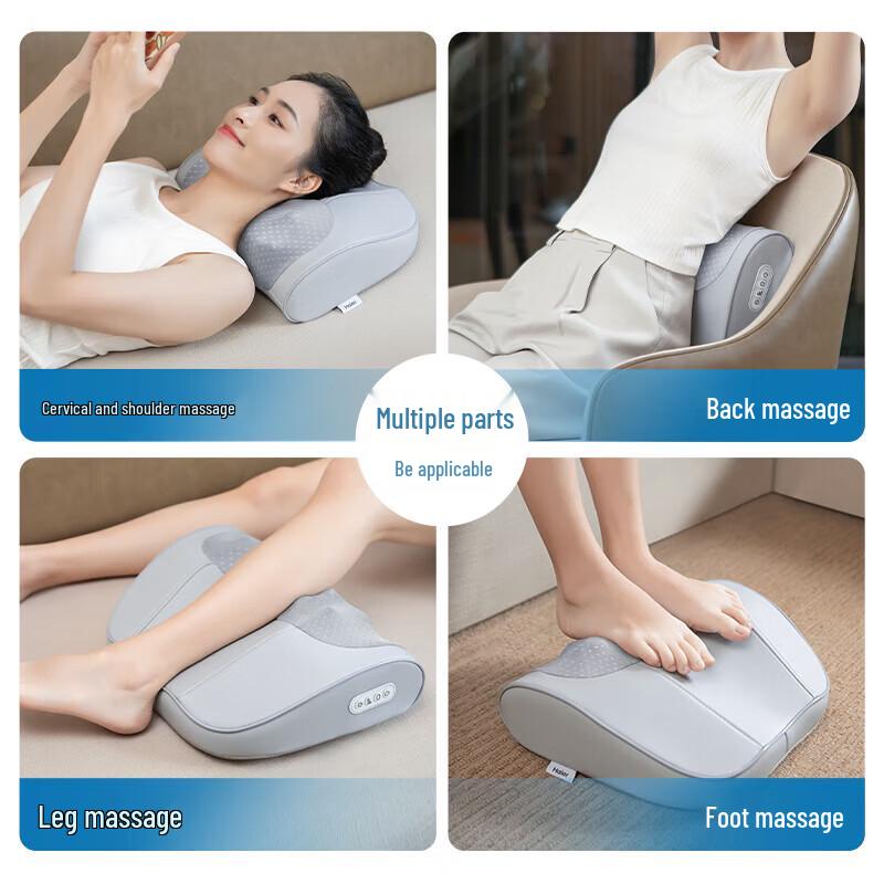 HAIER Neck and Back Massage Pillow CN Plug (adapter Included)