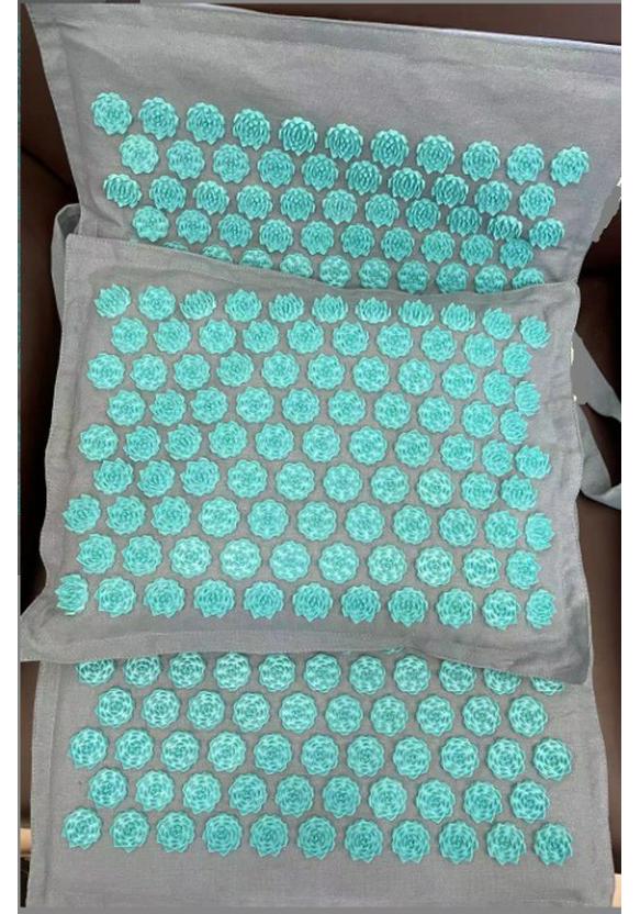 2020 Model Coconut Palm Linen Needle Punch Triangle Lotus