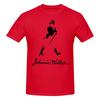 White Johnnie Walker Whisky Casual Tshirt Korean Style Sweet Cool Faderesistant Shirt
