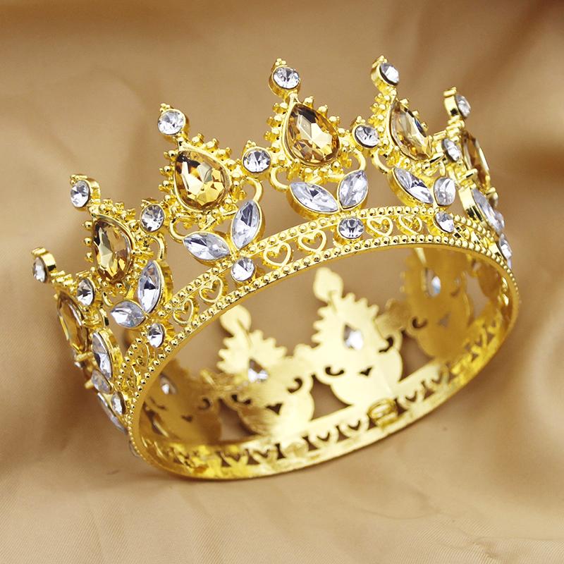 Tiaras Super Small And Cute Crowns For Girls Party Prom Cake Crown Diadem 8cm Diameter Little Tiara Jewelry Bride Wedding