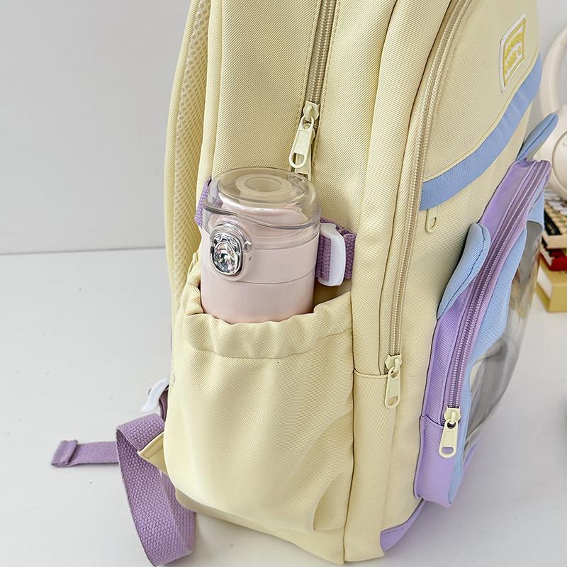 Mochila de Gran Capacidad para Mujer Mochila Escolar para Estudiante