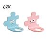 Waterproof Plastic Hanger Wall Mounted Shampoo Holder Hook, Cute Cartoon Splicing Design, Self Adhesive Multi Functional Storage Hook Bottle