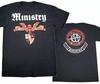 Maglietta a Maniche Corte Ministry Band End Of Days Double Sided Taglia Completa S-5XL