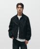 Ecorr Pipe Trimmed Crinkle Jacket_Black