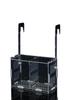 Acrylic Wall-Mounted Aquarium Plant Rack with Planting Cups for Hydroponic and Aquatic Landscaping
