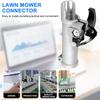 CYCLI-Shaft Connector Joining Clamp,Lawn Mower Brush Irrigation Hedge Trimmer Brush Cutter Accessories