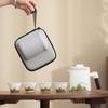 Guochao Accompanying Gift Coarse Pottery Office Cup Holiday Gift Qingshan Flying Bird Portable Car Express Travel Tea Set