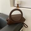 A Fashion Handbag  Spring New Foreign Solid Color Shoulder Crossbody Bag Foreign Small Square Shoulder Bag Women