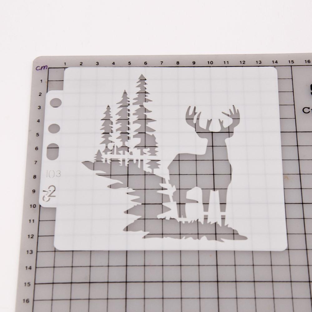 Hübsche hohle Schablone zum Sprühen, Malen, Vorzeichnen, Lineal, Schablonen zum Malen, DIY, Wand, Fenster, Scrapbooking, Buchdekoration