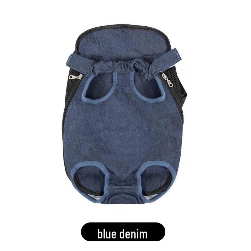 Outdoor Pet Front Carrier Bag: Portable, Four-Leg Design, Ideal for Cats and Dogs