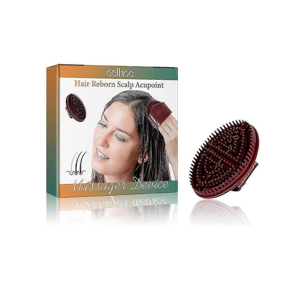 EELHOE Dense Hair Massage Brush Scalp Massage Moisturizing Hair Roots Anti-hair Loss Dense Hair Care