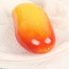2pcs Artificial Mangoes for Home Kitchen Party Decoration Realistic Faux Fruit Ornament Restaurant Display Props