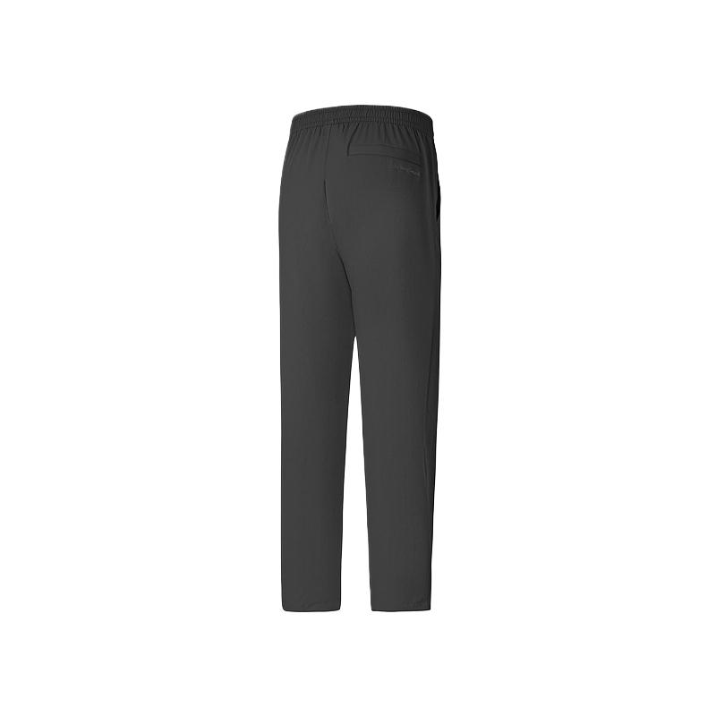 Skechers Outdoor Series Comfortable Fashion Solid Color Versatile Casual Pants Men bottoms Carbon-Black P225M166-0018