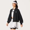 Li Ning Comfortable Breathable Versatile Loose Jacket Women Jackets Black AWDV418-6