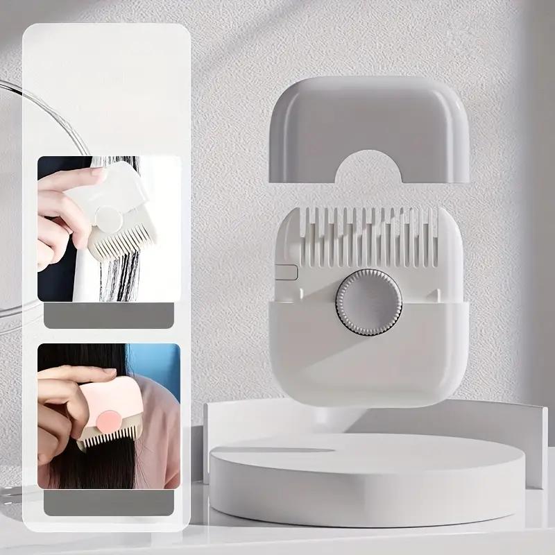 2 in 1 Baby HairCut and Hairdressing Comb Trim Bangs and Broken Hair Bangs Trimmer Manual Portable Children's Hair Clipper