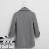 Children's Medium-Thick Wool Coats; Fall/Winter Boys' Quilted Wool Trench Coats