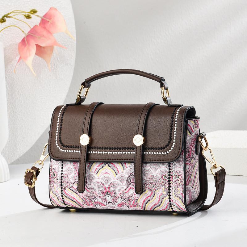 IELGY Ladies Vintage French Mori Style Messenger Bag - Simple & Literary Design